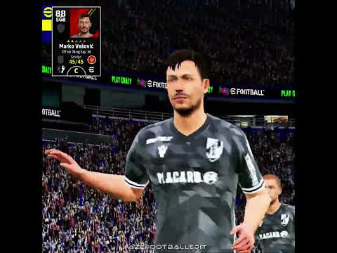 Marko Vesović 🔥🔥🔥 #viral #azerbaijan #football #keşfet #shorts #efootball #benzia #qarabağ