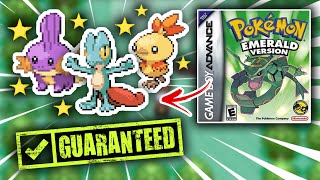 Get Any SHINY Starter in Pokemon Emerald (RNG Manipulation)