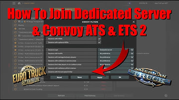 How To Join Dedicated Server & Join Convoy ATS & ETS 2