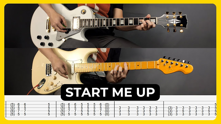 Start Me Up Guitar version - Guitar performance video thumbnail