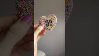 Just practising bead embroidery #beadingtutorials #beading #beadembroidery #beadweaving