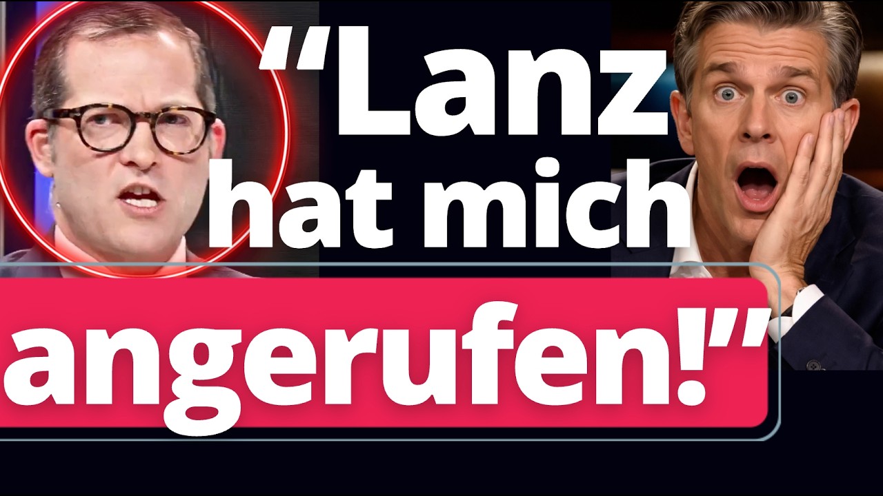 Vor 1 Stunde: Julian Reichelt lässt massive Politbombe gegen Lanz platzen!