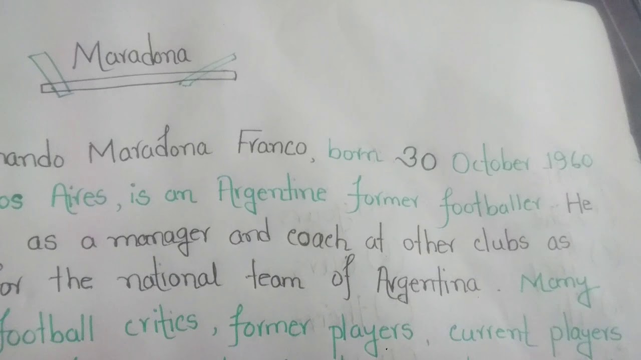 Реферат: Diego Maradona Soccer Superstar Essay Research Paper