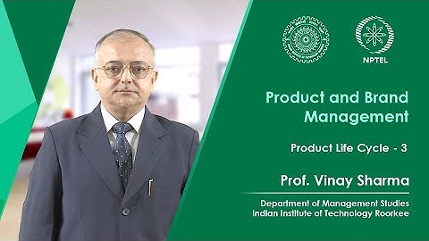 Lecture 15: Product Life Cycle - 3