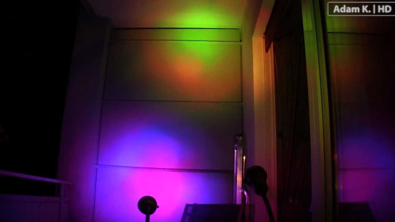 5 Watt Gu10 Led Birne Lampe Light Mit 16 Farben Fernbedienung