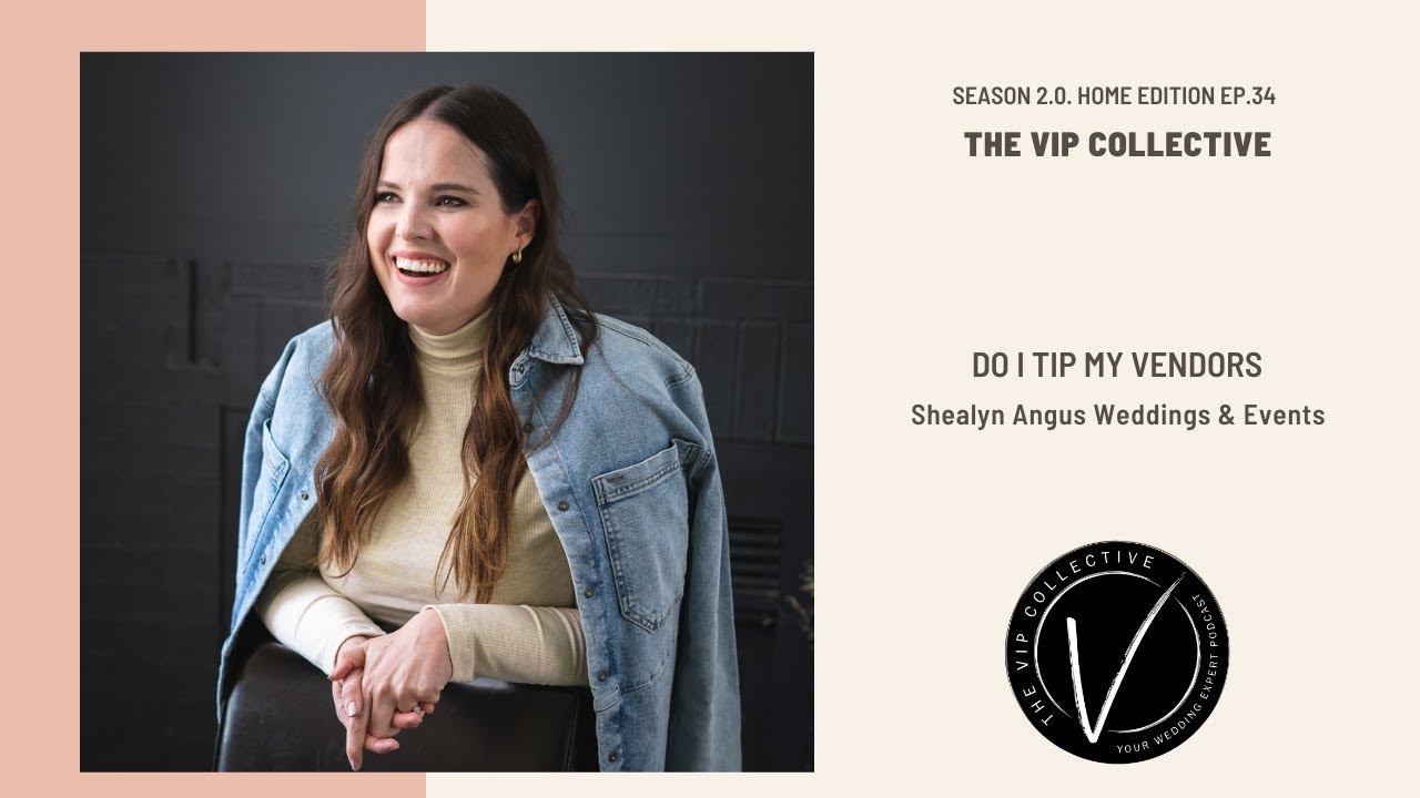 DO I TIP MY WEDDING VENDORS? & FORECASTING WEDDING TRENDS FOR 2021 ~ Wedding Planner Shealyn Angus ~