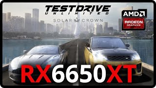 Test Drive Unlimited Solar Crown -Benchmark 6650XT