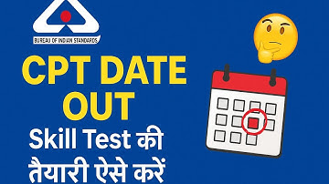 BIS CPT Skill Test Date Announced! How to Prepare? Complete Strategy Plan! #sanatheasymindtutorials