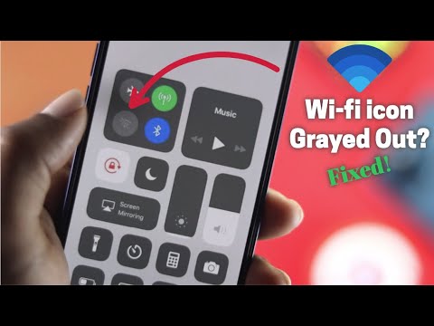 Fix WiFi Icon Grayed Out on iPhone! [iOS 15]