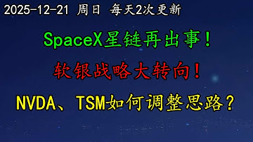 美股 继续挖掘60%利润！SpaceX星链再出事！公司怒斥媒体夸大报道！软银战略大转向！ARM如何预期？NVDA、TSM如何调整思路？AVGO、SMCI、HOOD、ASML、F、ALAB