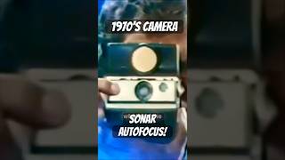 The 1970s Camera That Uses SONAR to Focus! #retrotech #camera #polaroid #tech