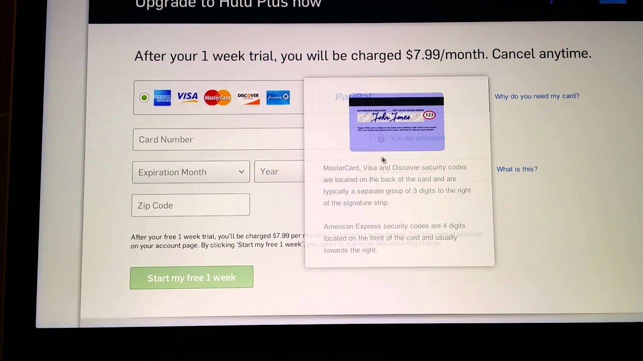 How to get free trials on websites like hulu plus without