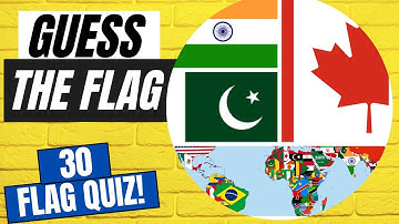 GUESS the FLAG | 30 Flag Quiz #2