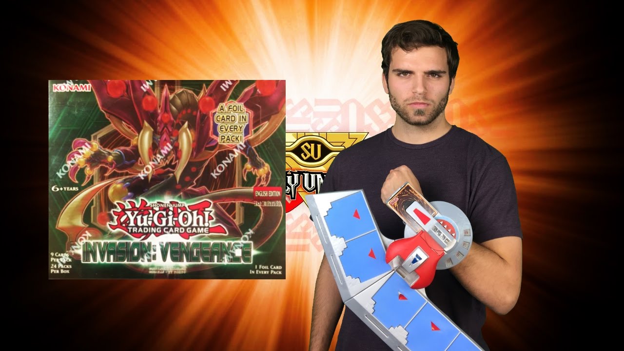 INSANE YuGiOh 2016 Invasion Vengeance Booster Box Opening! OH BABY!!