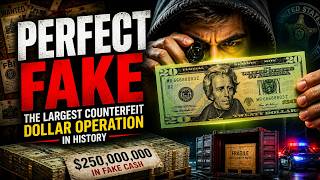 He Printed $250,000,000… And Almost Got Away With It