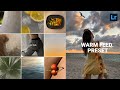 Warm feed preset  instagram feed  lightroom presets