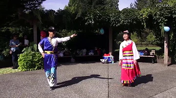 藏族舞蹈 逛新城 