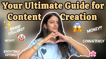 *Everything* you need to know before starting content creation || JyotiPrashar ✨🌸
