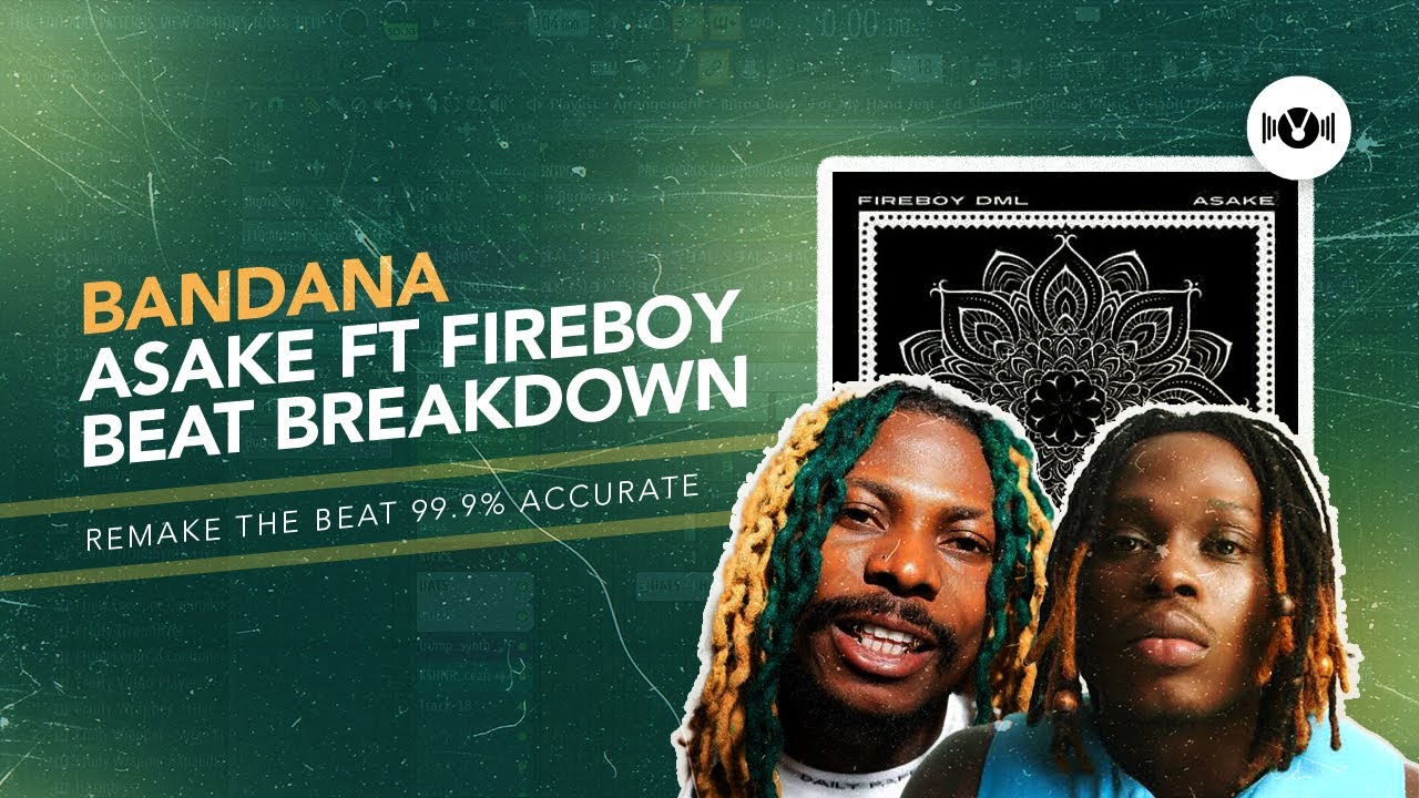 Fireboy DML Bandana ft Asake FL STUDIO BEAT REMAKE +FREE AFROBEAT