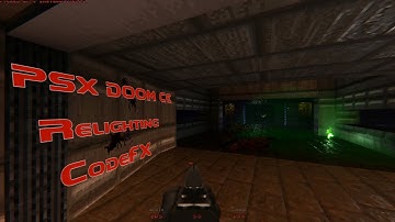 Make Doom More Atmospheric - PSX DOOM CE + Relighting + CodeFX [gzdoom]