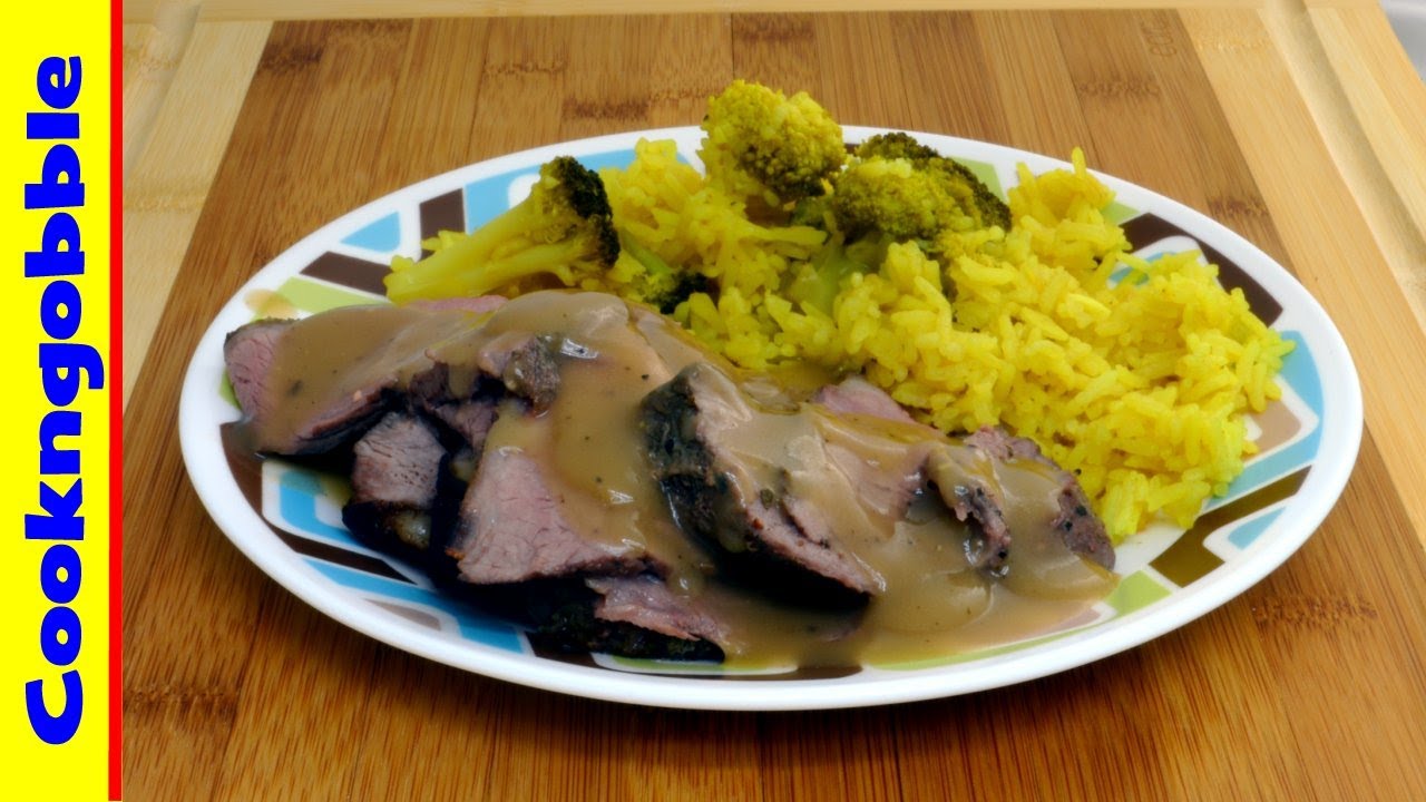 Roasted Lamb & Rice Dinner with Lamb Gravy YouTube