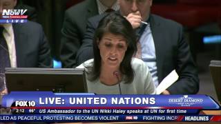 HISTORIC: Nikki Haley's First Time Speaking at United Nations as US Ambassador (FNN)