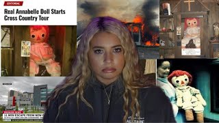 The REAL haunted Annabelle doll is on tour and it’s already bad