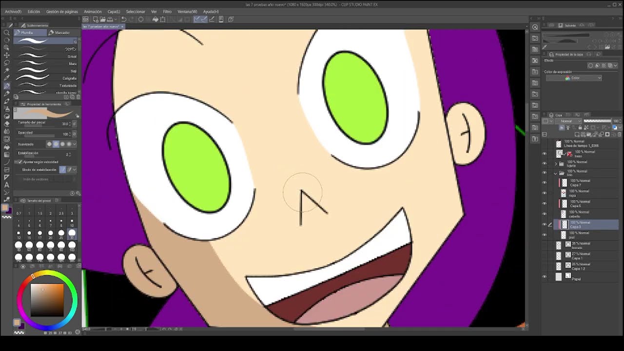 Dibujando | Feliz año nuevo