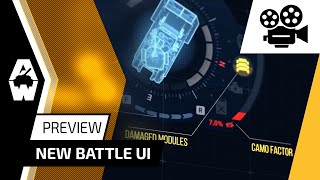 Armored Warfare - New Battle UI Preview