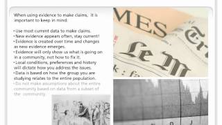 Evaluating Evidence