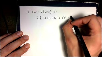 7.12 Example: Solving ODEs with the Laplace transform - the RLC circuit