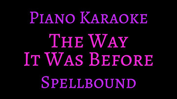 Rachel Zegler - The Way It Was Before (From Spellbound) | Piano karaoke by Pianotato