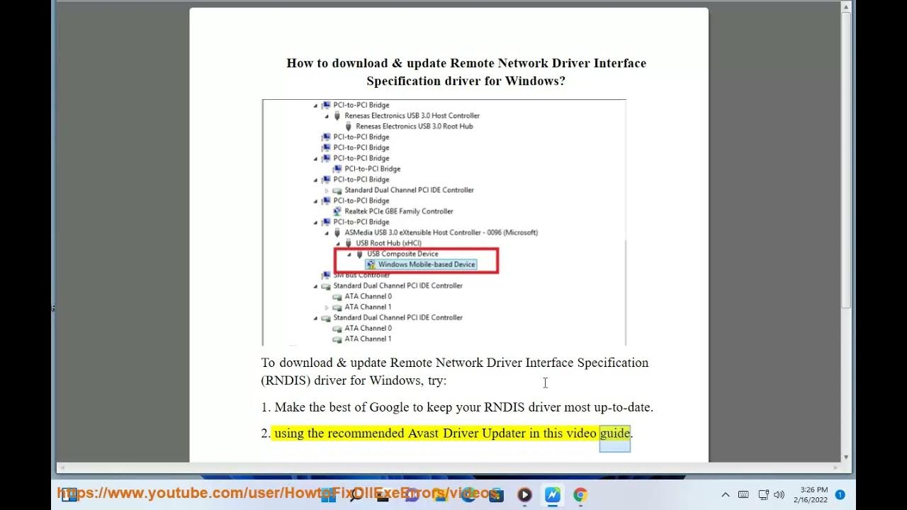 Download & update Remote Network Driver Interface Specification driver