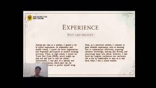 English task Personal data presentation Name: Albar Janatar Student ID: C1L02410017