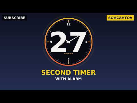 27-Minute Timer | Power Naps Countdown with Alarm