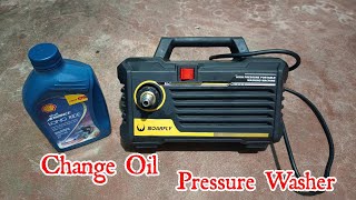 Soarfly 3800W Pressure Washer Change Oil Maintenance / Palit ng Langis Dahil maiitim na.
