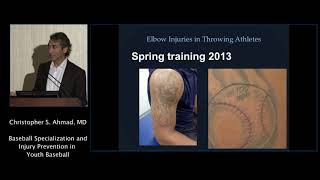 2018 Baseball Specialization and Injury Prevention in Youth Baseball