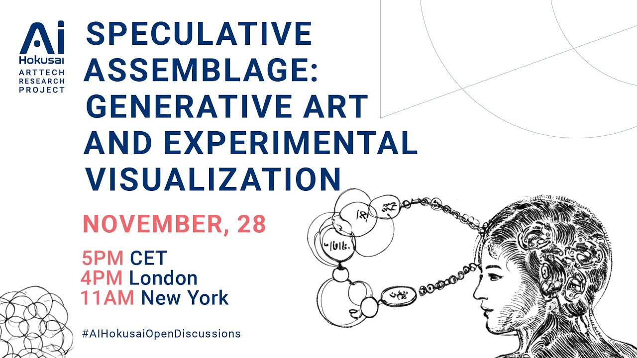 Speculative Assemblage: Generative Art and Experimental Visualization. Webinar