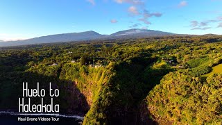 Drone Video Tour: Waipio Bay to Haleakalā