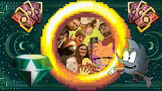 Spiny and Friends Read Sonic Tarot Cards
