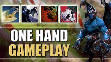 Imba Passive Right-Click Carry build [One Hand Rampage] Dota 2 Ability Draft