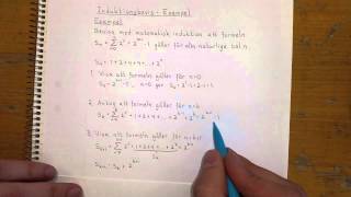 Ma5 Induktionsbevis - Exempel