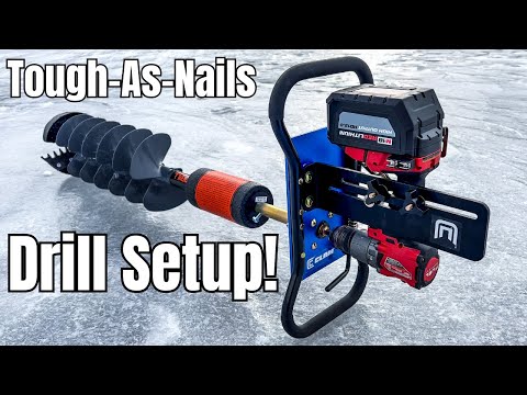 The ULTIMATE Drill/Auger Setup For Tough Conditions! 