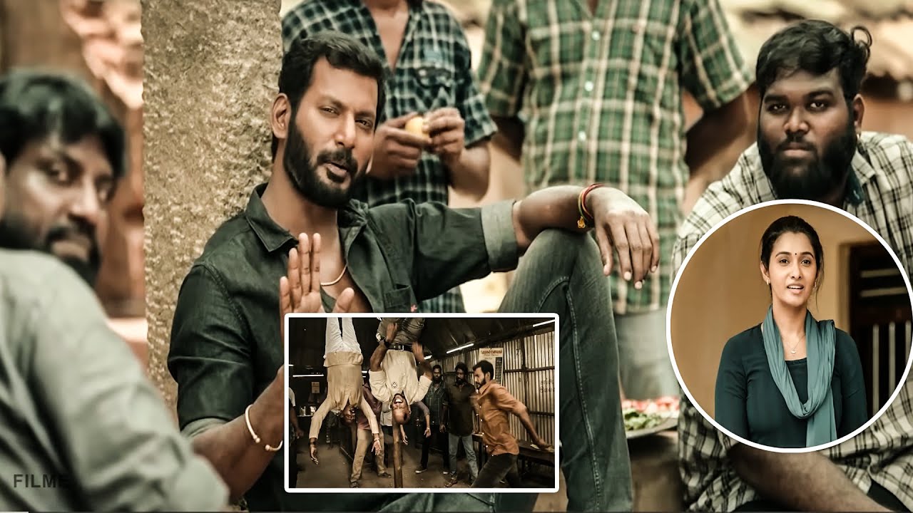 Vishal Blockbuster Telugu Action Movie Scene | Telugu Blockbuster Action | @Filmetelugu