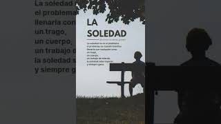 No tengas miedo a la soledad | Poema corto y profundo | Reflexión sobre la soledad #reflexion #fyp