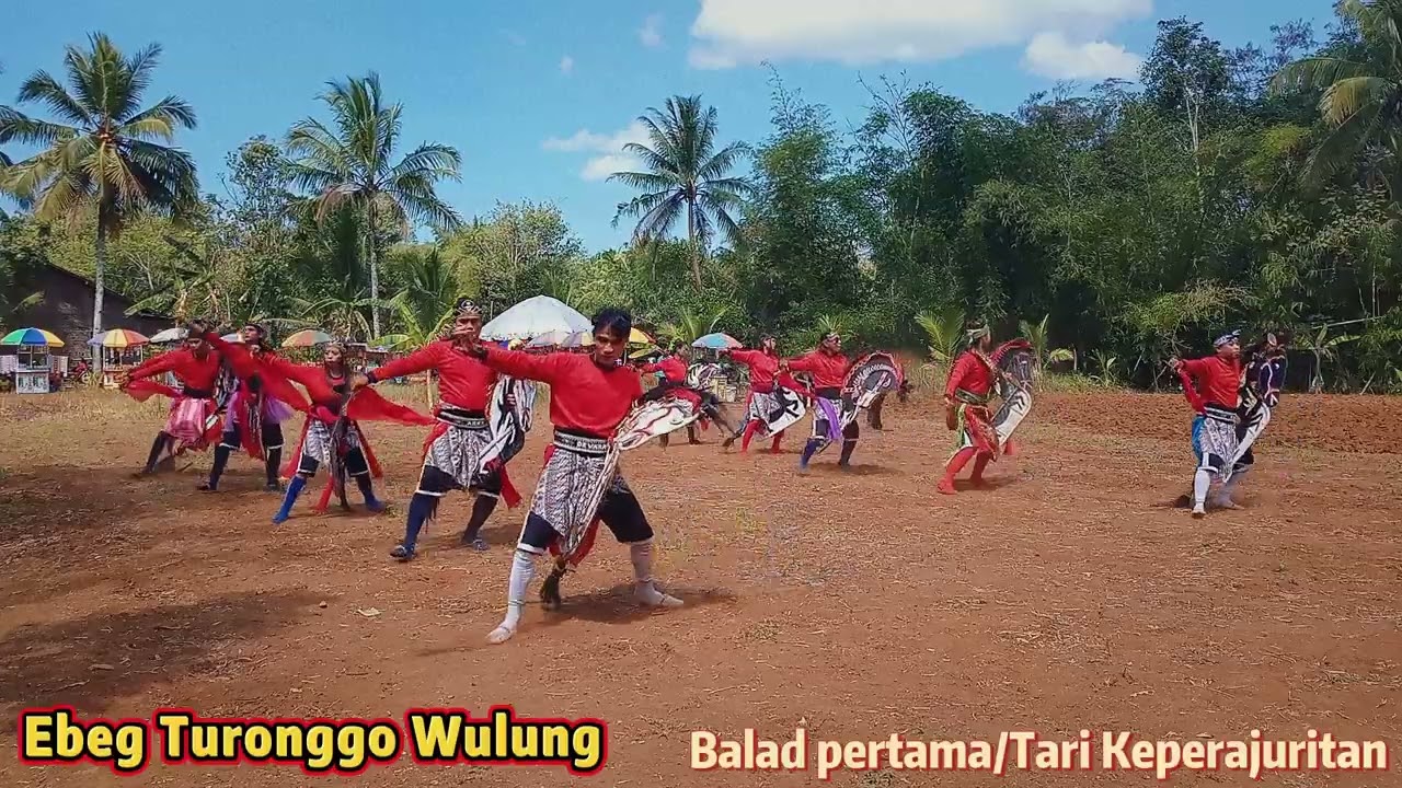 Ebeg Turonggo Wulung Balad Pertama Tari Keperajuritan