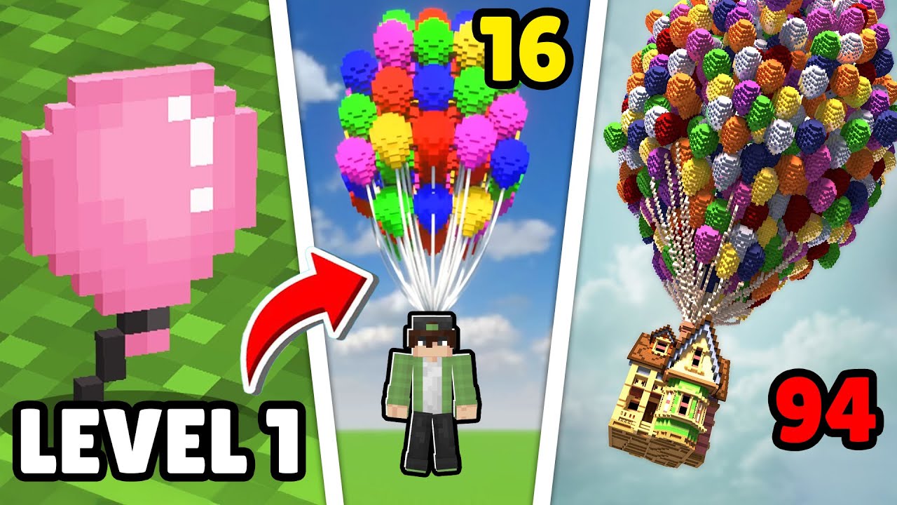 Vylepšuju LÉTAJÍCÍ Balón abych Přežil VÁLKU YouTuberů...