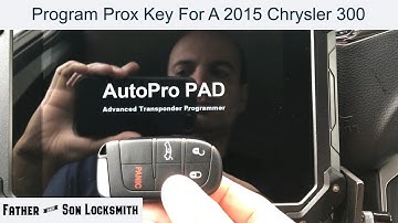 AutoProPad - Program Prox Key For A 2015 Chrysler 300