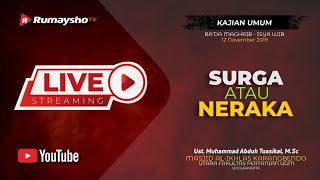 [LIVE] Surga Atau Neraka - Ustadz Muhammad Abduh Tuasikal