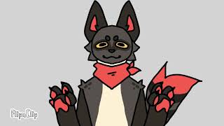lazy short tweening test #flipaclip #furryanimation